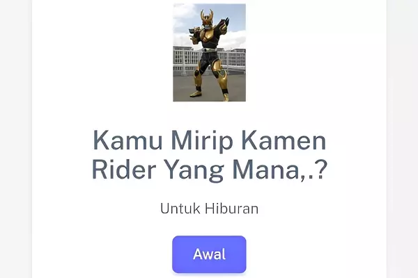 Mirip Siapa Kamu Di Kamen Rider  Mirip Siapa Kamu Di Kamen Rider